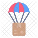 Parachute Delivery  Icon