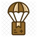 Parachute Delivery  Icon