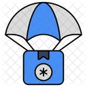 Parachute Delivery Air Delivery Parachute Package Icon