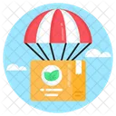 Parachute Freight  Icon