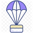 Parachute Balloon Skydiving Icon