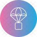 Parachute Delivery Skydiving Icon