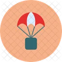 Parachute Delivery Skydiving Icon