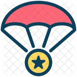 Parachute Rate  Icon