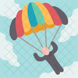 Parachuting  Icon