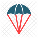 Parachute Beach Wingsuit Icon