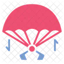 Parachuting  Icon