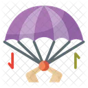 Parachuting Parachute Adventure Icon