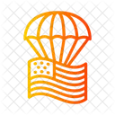 Parachuting Parachute Rope Icon