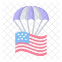 Parachuting Parachute Rope Icon