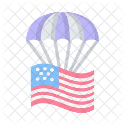 Parachuting  Icon