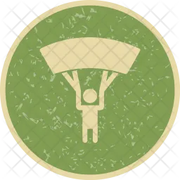 Parachutist  Icon