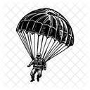 Parachutiste Parachutiste Parachutiste Icon