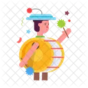 Parade Costume Parade Drum Parade Celebration Icon