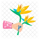 Paradise Flower Strelitzia Floral Icon