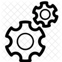 Parafusos Configuracoes Engrenagem Ícone