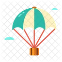 Paragliding Perachute Advanture Icon