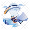 Paragliding Leisure Adventure Icon