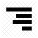 Paragraph Align Alignment Icon