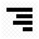 Paragraph Align Alignment Icon