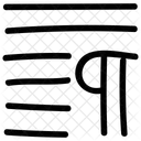 Bottom Layout Alignment Icon