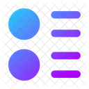 Paragraph Bullets Point Icon