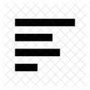Paragraph Align Alignment Icon