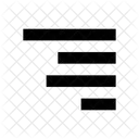 Paragraph Align Alignment Icon