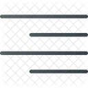 Paragraphe Aligner Droite Icône