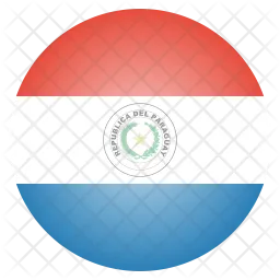 Paraguai Flag Ícone