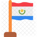 Paraguai Bandeira Bandeira Nacional Ícone