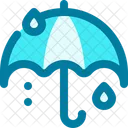 Paraguas Lluvia Proteger Icono