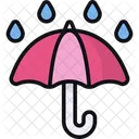Paraguas Lluvia Proteccion Icono