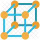 Parallelepiped Necker Cube Icon