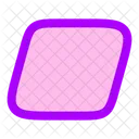 Parallelogram Icon