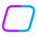 Parallelogram Icon