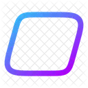 Parallelogram Icon