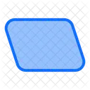 Parallelogram  Icon