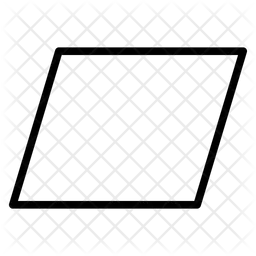 Parallelogram  Icon