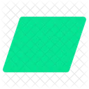 Parallelogram Square Box Icon