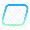Parallelogram Icon