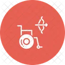 Paralympics Handicapped Disabled Icon