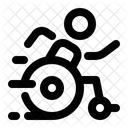 Paralympics Behinderter Veteran Symbol
