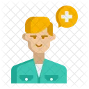 Paramedic Male Male Doctor Icon
