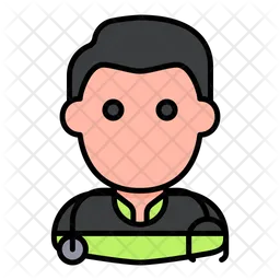 Paramedic Man  Icon