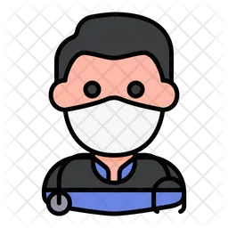 Paramedic Man  Icon