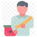 Paramedics Paramedical Staff Male Nurse Icon
