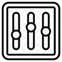 Parameter Equalizer Einstellung Symbol