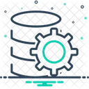 Paramètre de base de données  Icône