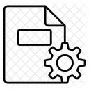 Parametre De Fichier Configuration De Fichier Gestion De Fichiers Icône